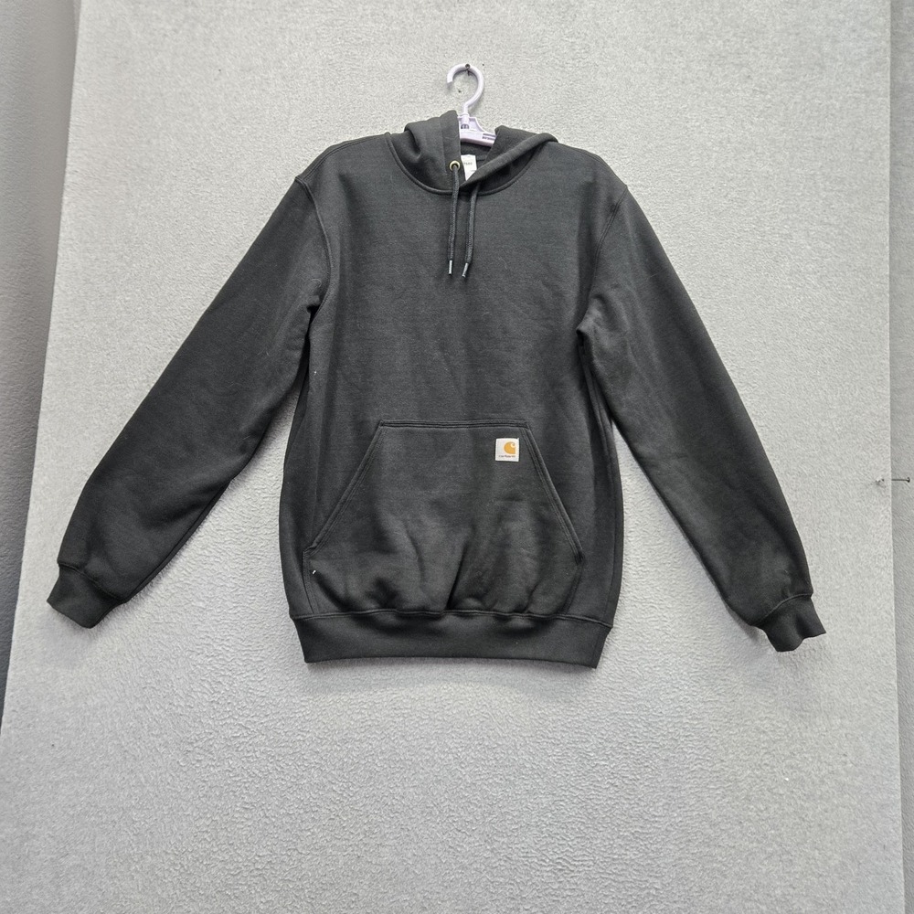 Carhartt Men Hoodie S Black K121 Marquette Sweatshirt Original Fit Midweight